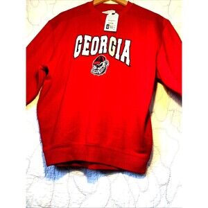 Georgia NWT Boxercraft Men’s Small Sweatshirt Fleece Lined/$50